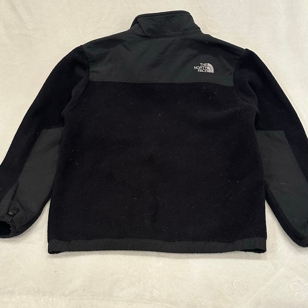 The North Face Black Denali Jacket sz L Black Fleece Jacket North Face Denali - Picture 3 of 7